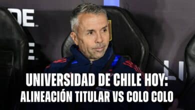 Probable alineación de Universidad de Chile vs Colo Colo