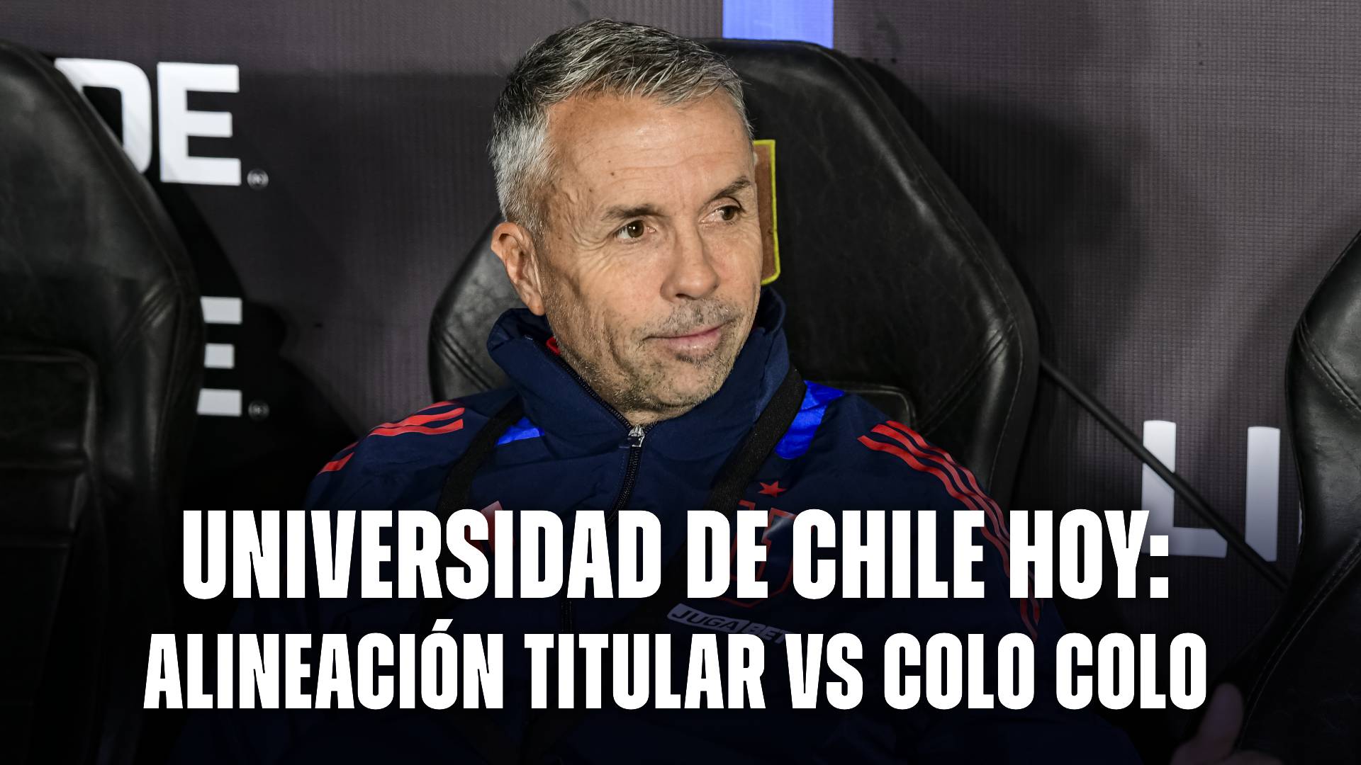 Probable alineación de Universidad de Chile vs Colo Colo