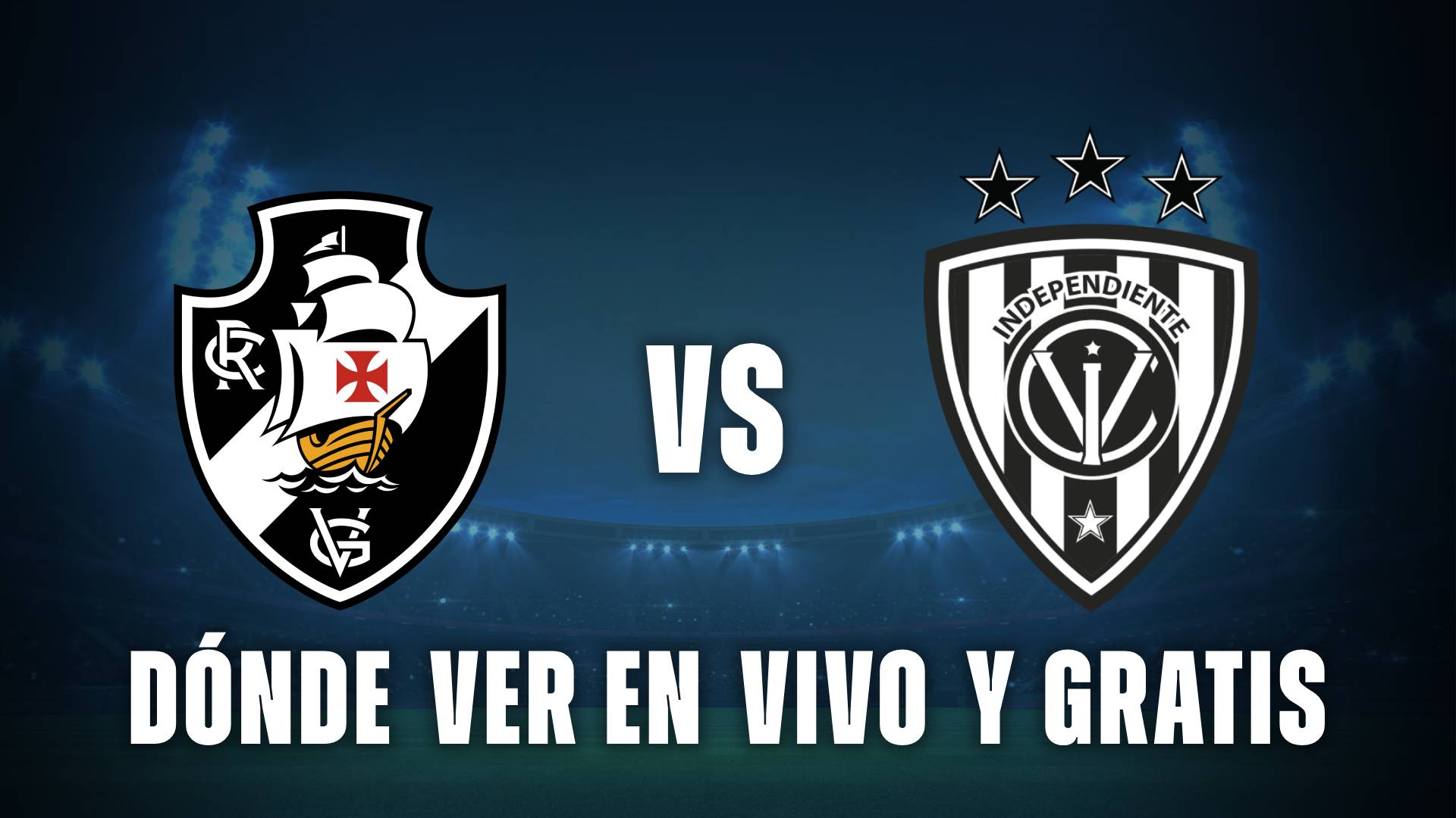 Vasco da Gama vs Independiente del Valle dónde ver