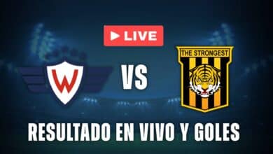 Jorge Wilstermann vs The Strongest en vivo