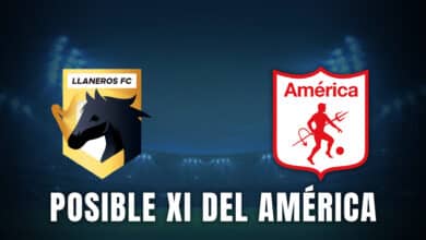 américa de cali vs llaneros posible XI