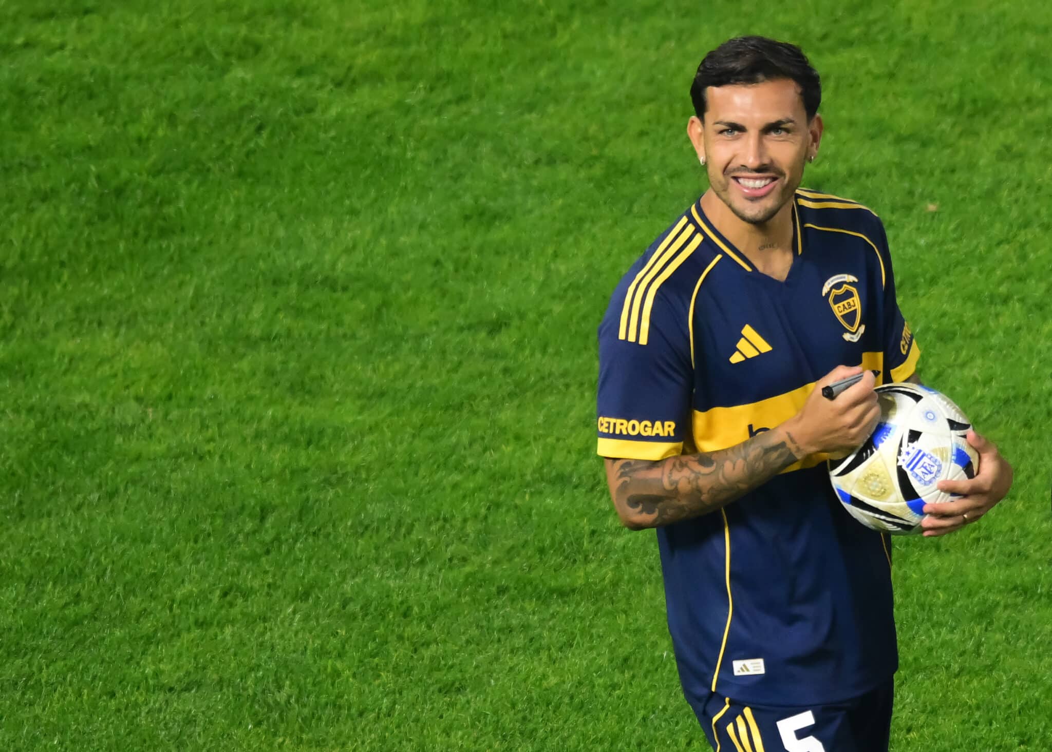 Leandro Paredes en la liga profesional