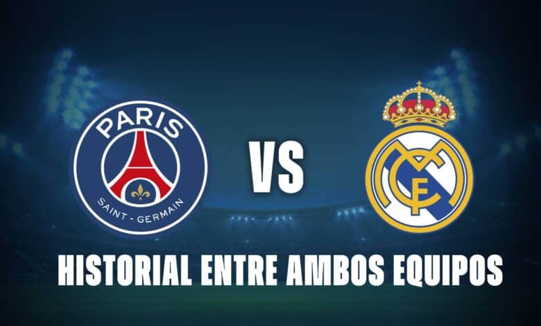 PSG vs Real Madrid: historial entre ambos equipos