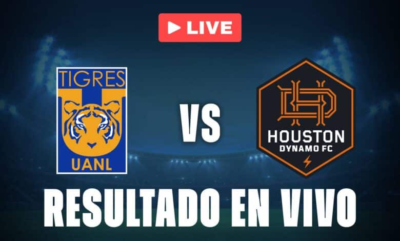 Tigres vs Houston Dynamo: resultado EN VIVO y estadísticas en la Leagues Cup