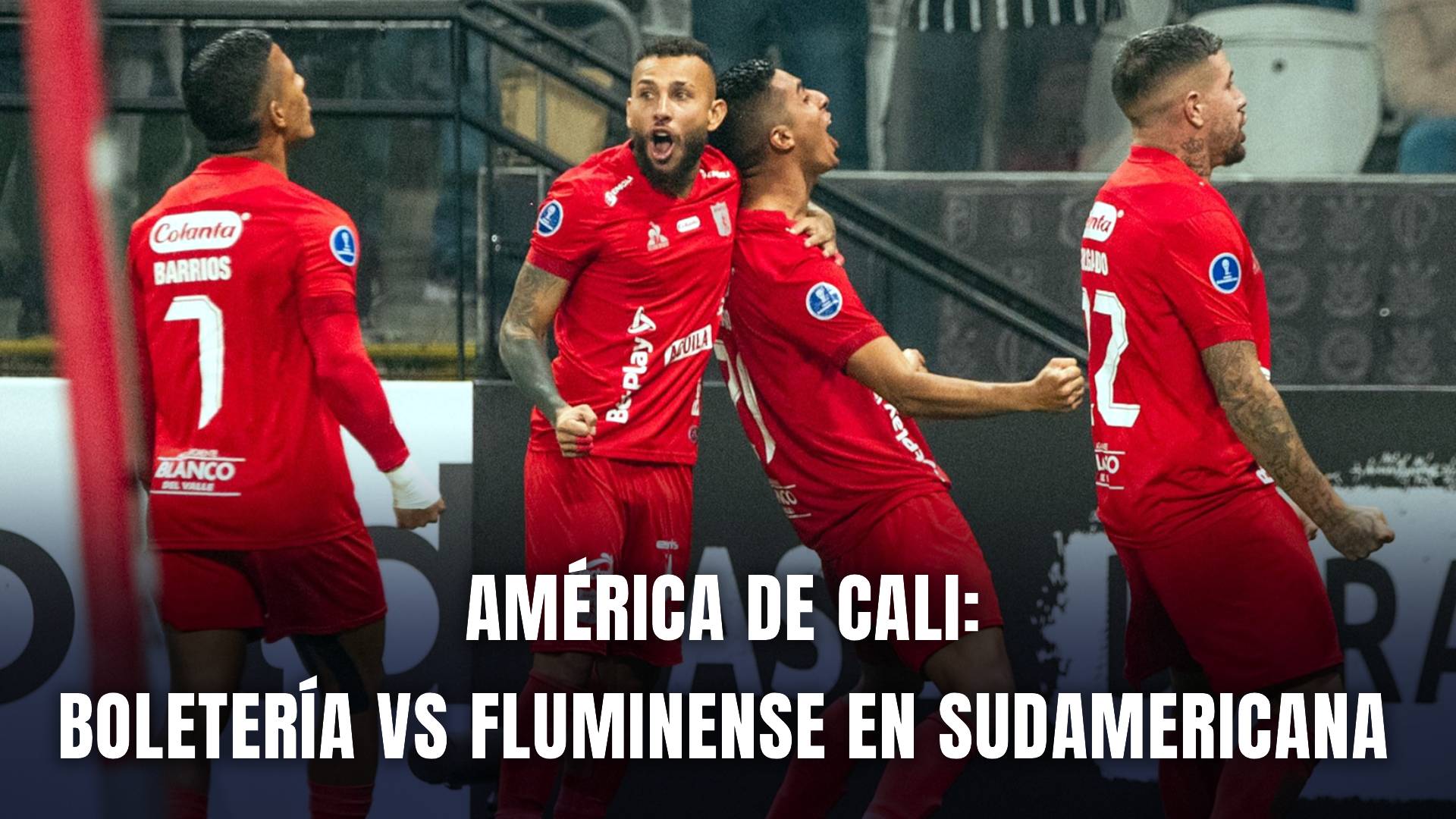 América de Cali Copa Sudamericana 2025 boletería