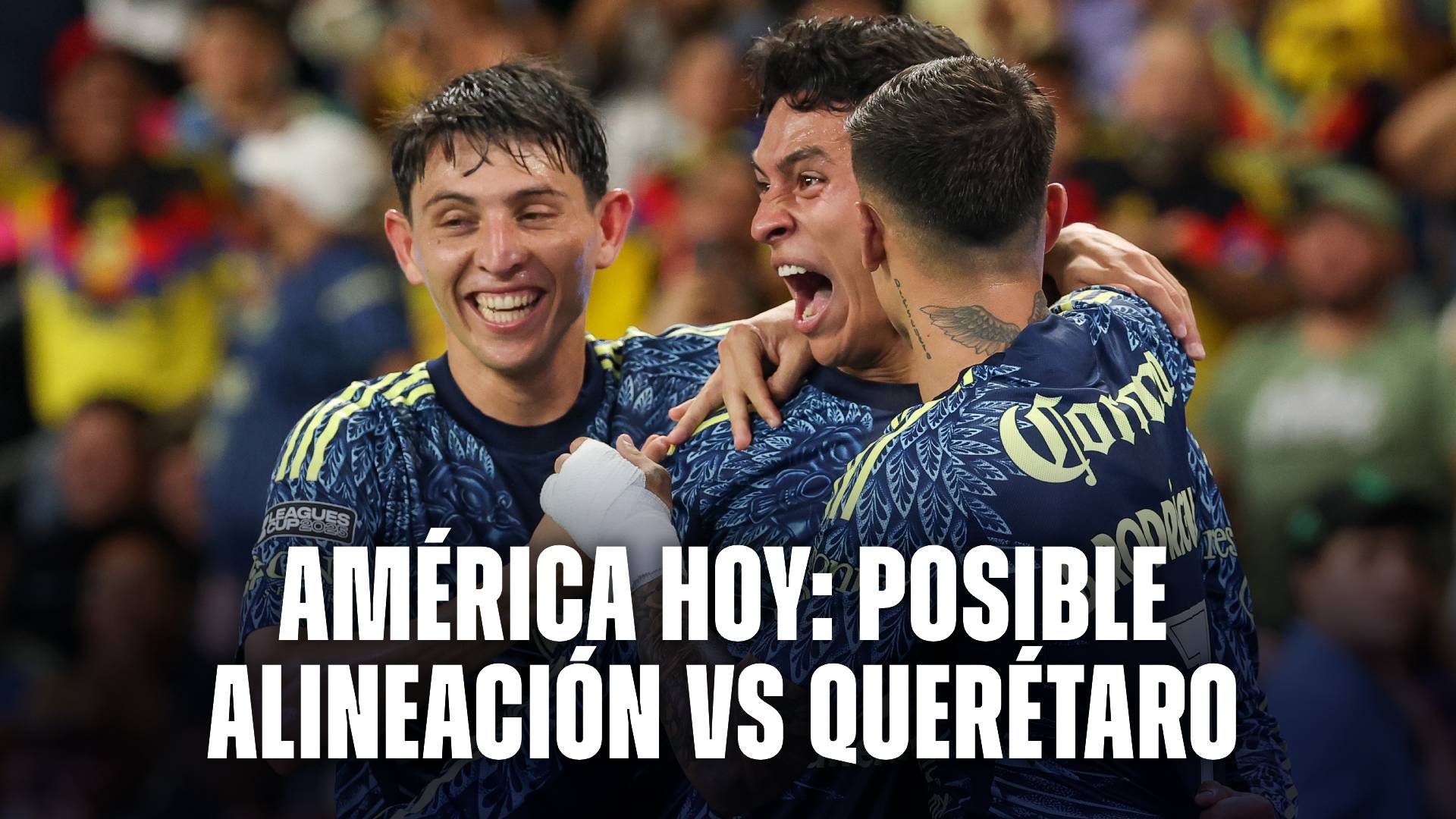 América hoy probable alineación vs Querétaro