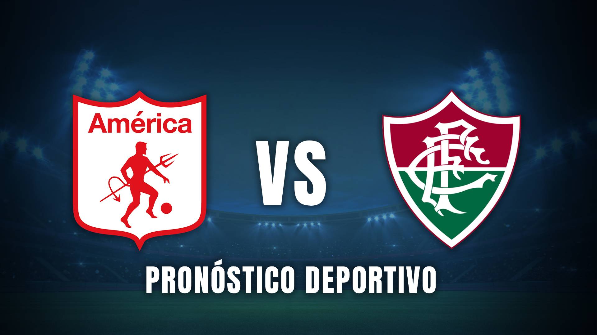 América vs Fluminense Copa Sudamericana 2025 pronóstico