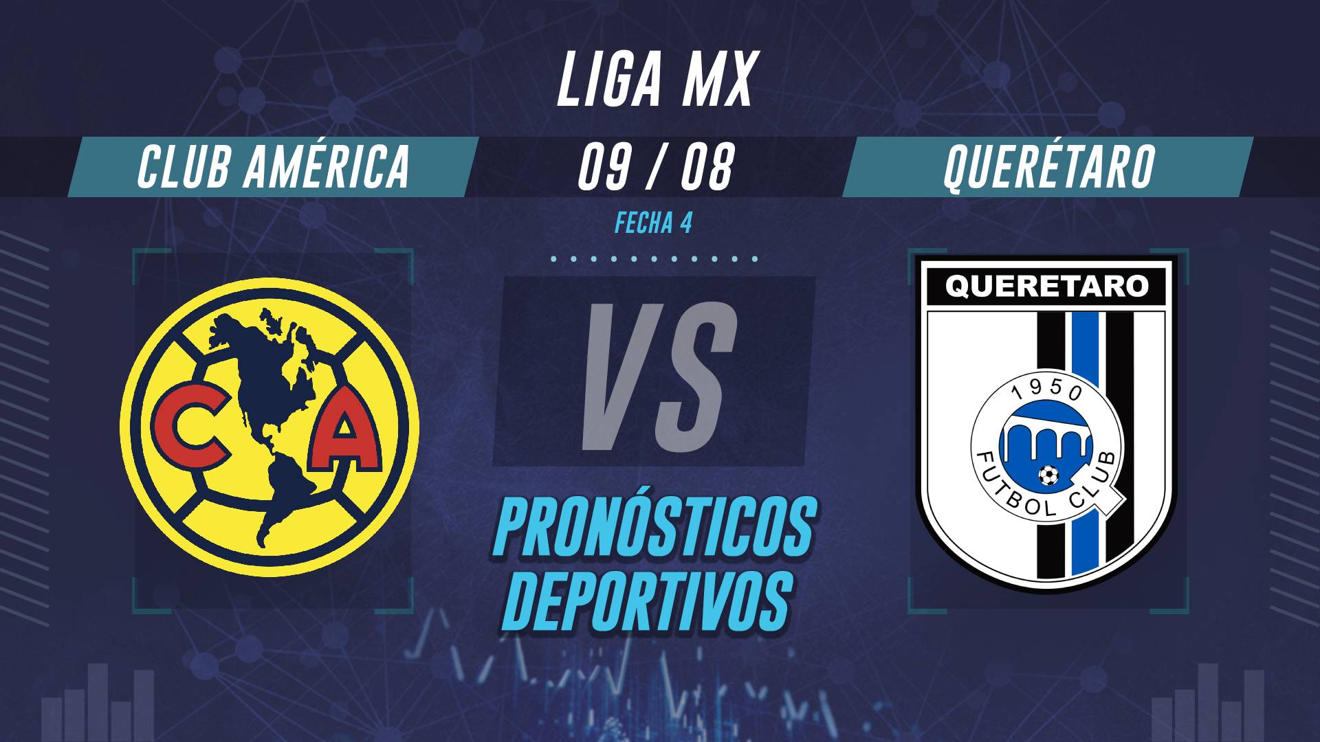 América vs Querétaro pronóstico