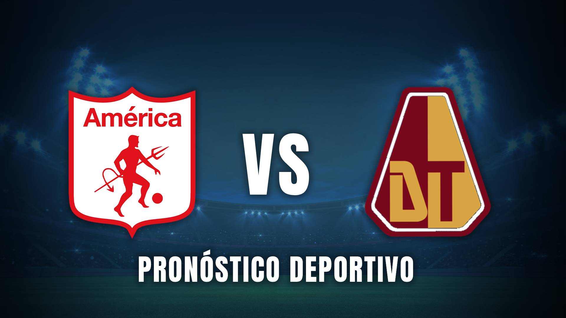 América vs Tolima Liga BetPlay 2025 pronóstico