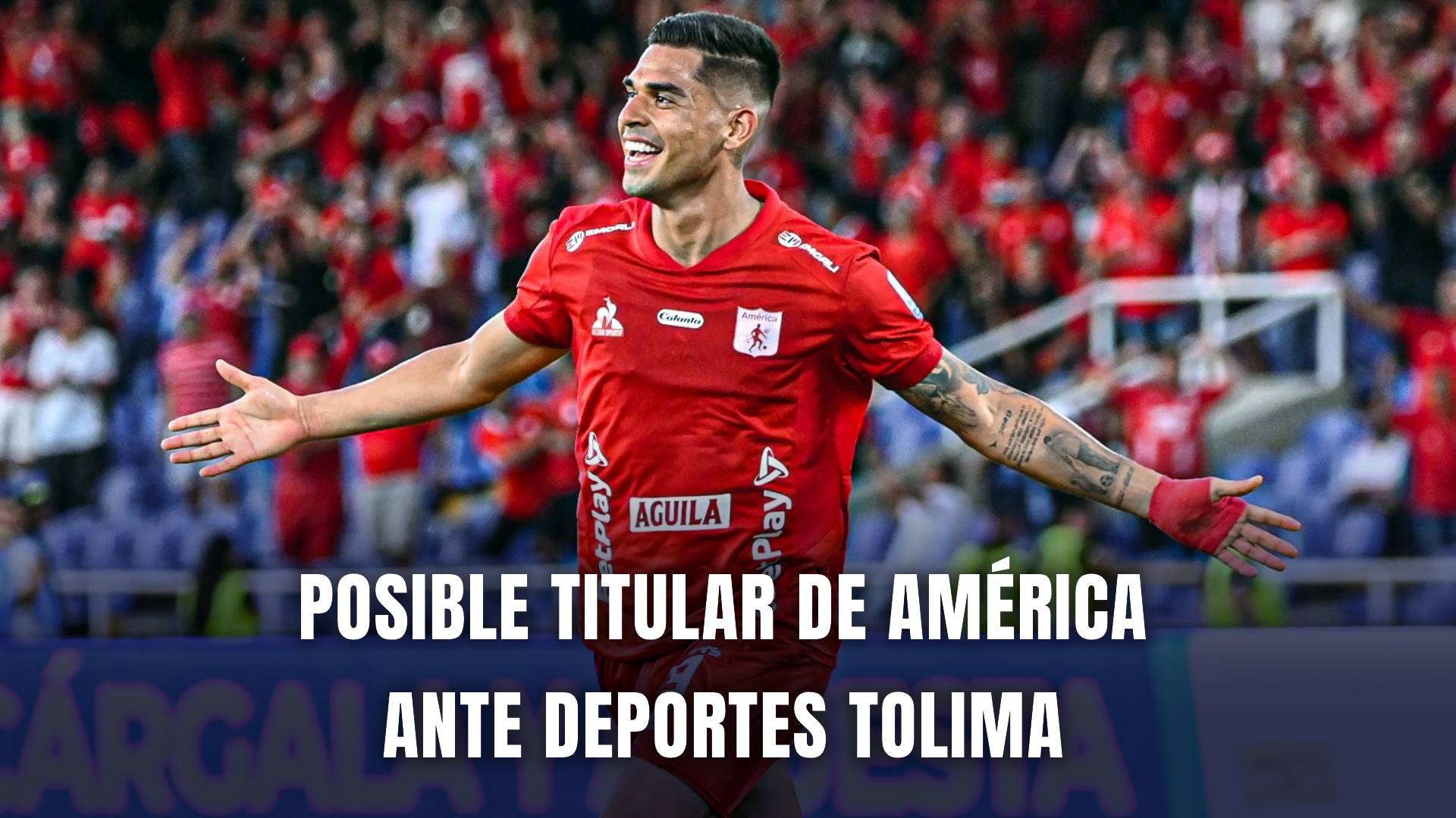 América vs Tolima Liga BetPlay 2025 titular