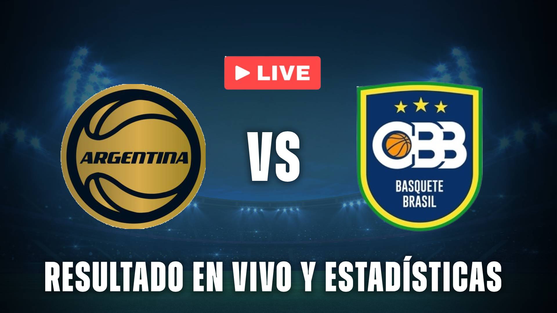 Argentina vs Brasil resultado Americup