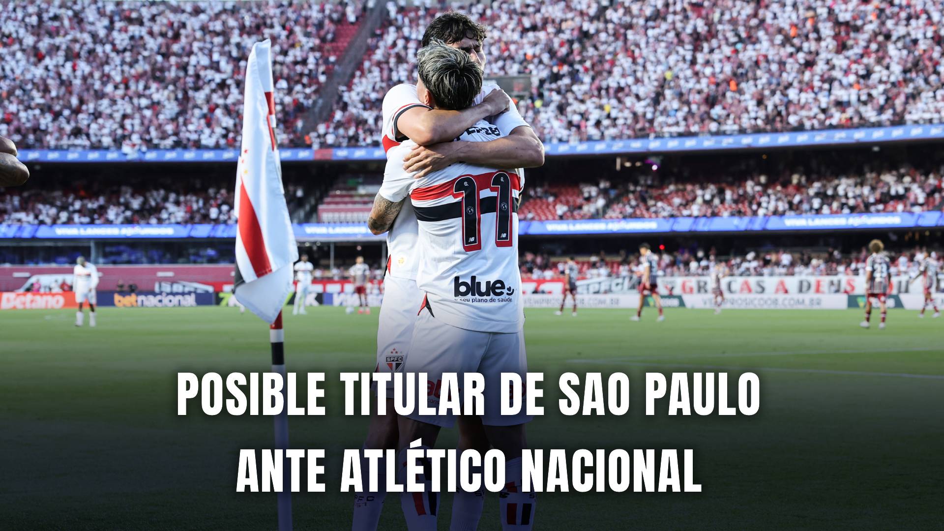 Atlético Nacional vs Sao Paulo Copa Libertadores 2025 titular