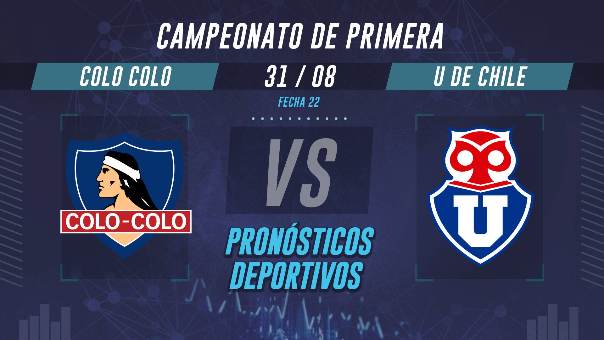 Colo Colo vs Universidad de Chile pronósticos