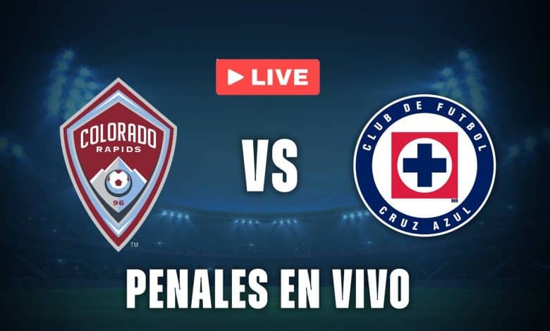 Colorado Rapids vs Cruz Azul penales en vivo