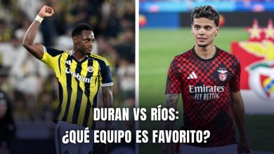 Fenerbahce vs Benfica Champios League 2025 Durán vs Ríos