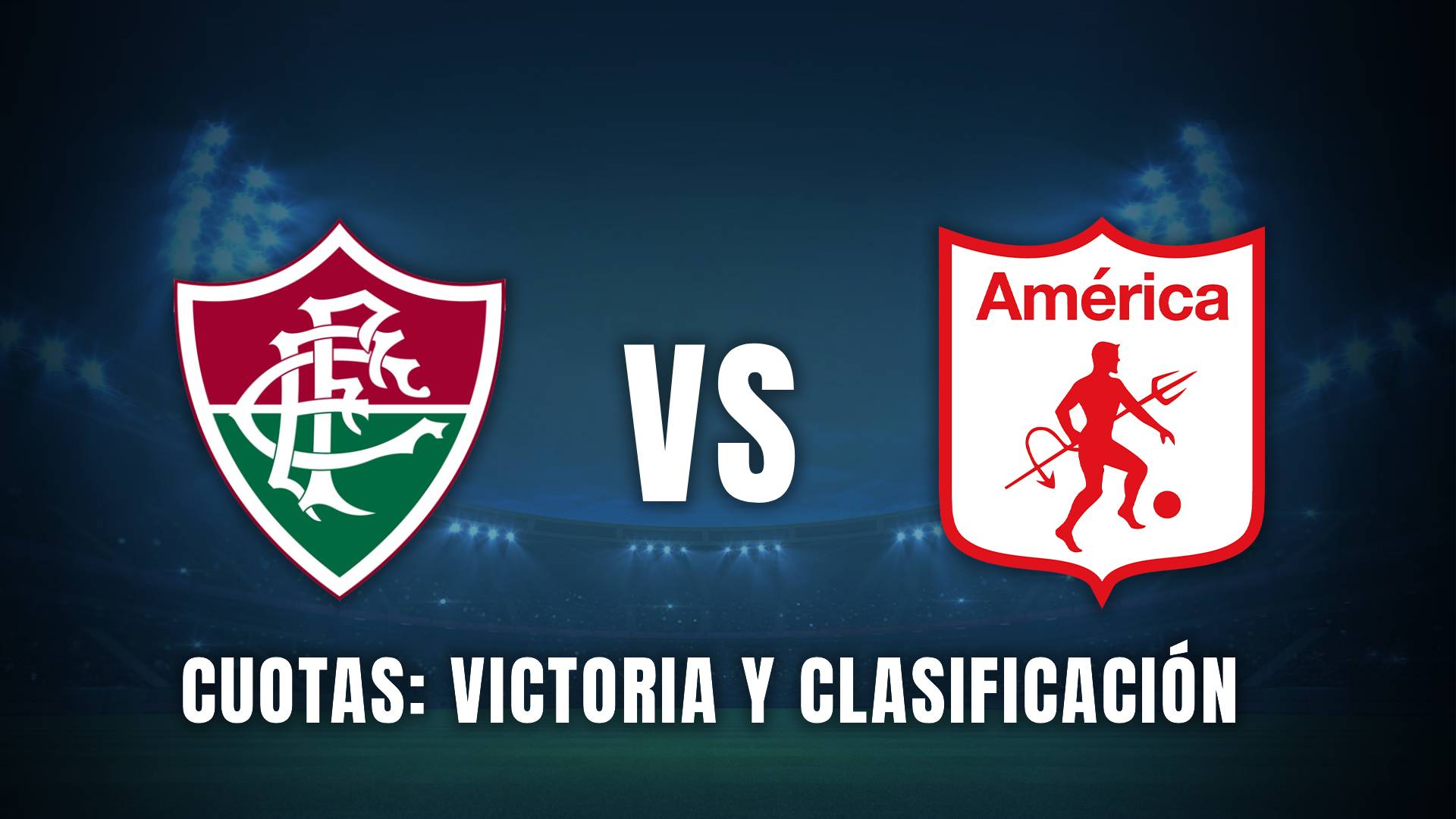 Fluminense vs América Copa Sudamericana 2025 cuotas
