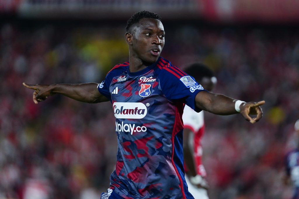 Fortaleza vs DIM. (Photo by Andres Rot/Getty Images)