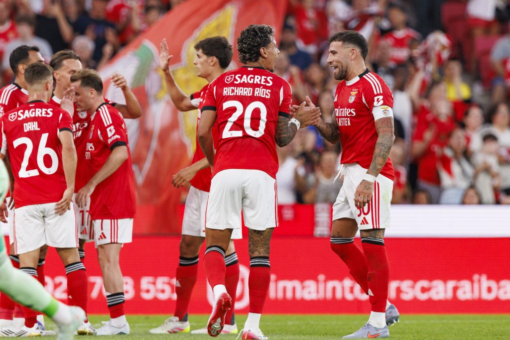 El primero de Richard Ríos en Europa. (Photo by Maciej Rogowski/Eurasia Sport Images/Getty Images)