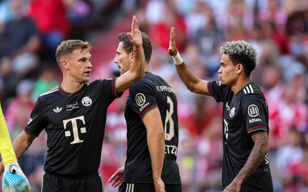 Luis Díaz con el Bayern Munich