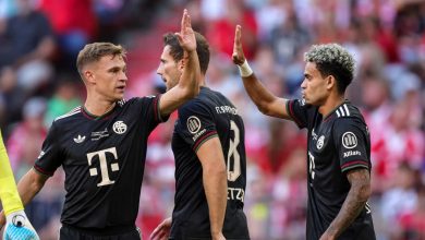 Luis Díaz con el Bayern Munich