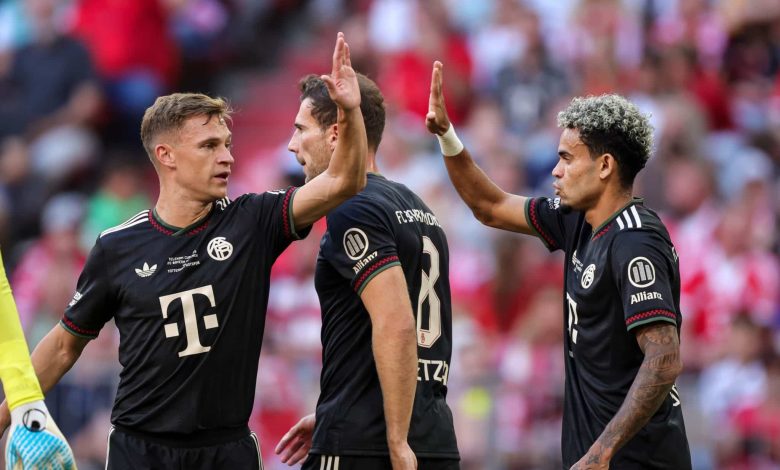 Luis Díaz con el Bayern Munich