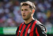 Hace cuánto tiempo no juega Santi Giménez en el Milán (Getty Images)