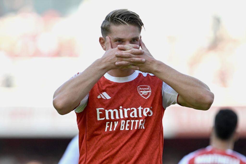 Arsenal vs Bayern Múnich (Photo by Stuart MacFarlane/Arsenal FC via Getty Images)