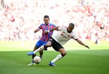 Así fue el gol de Daniel Muñoz ante Wolves por Premier League (Getty Images)