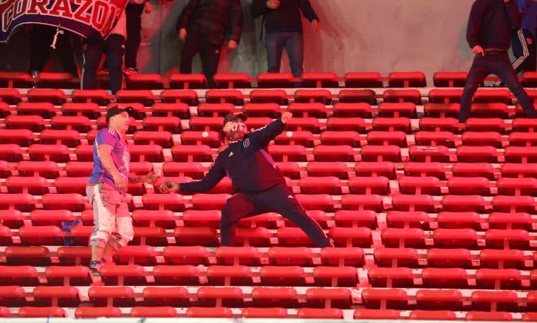 Independiente vs U de Chile incidentes conmebool