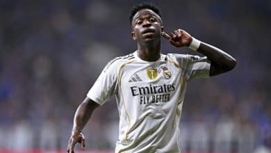 Así fue el gol de Vinicius con el Real Madrid vs Villarreal. (Getty Images)