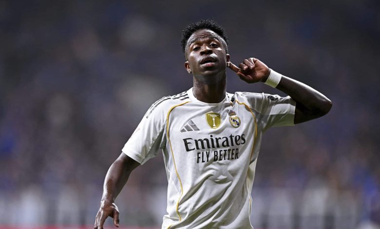 Así fue el gol de Vinicius con el Real Madrid vs Villarreal. (Getty Images)