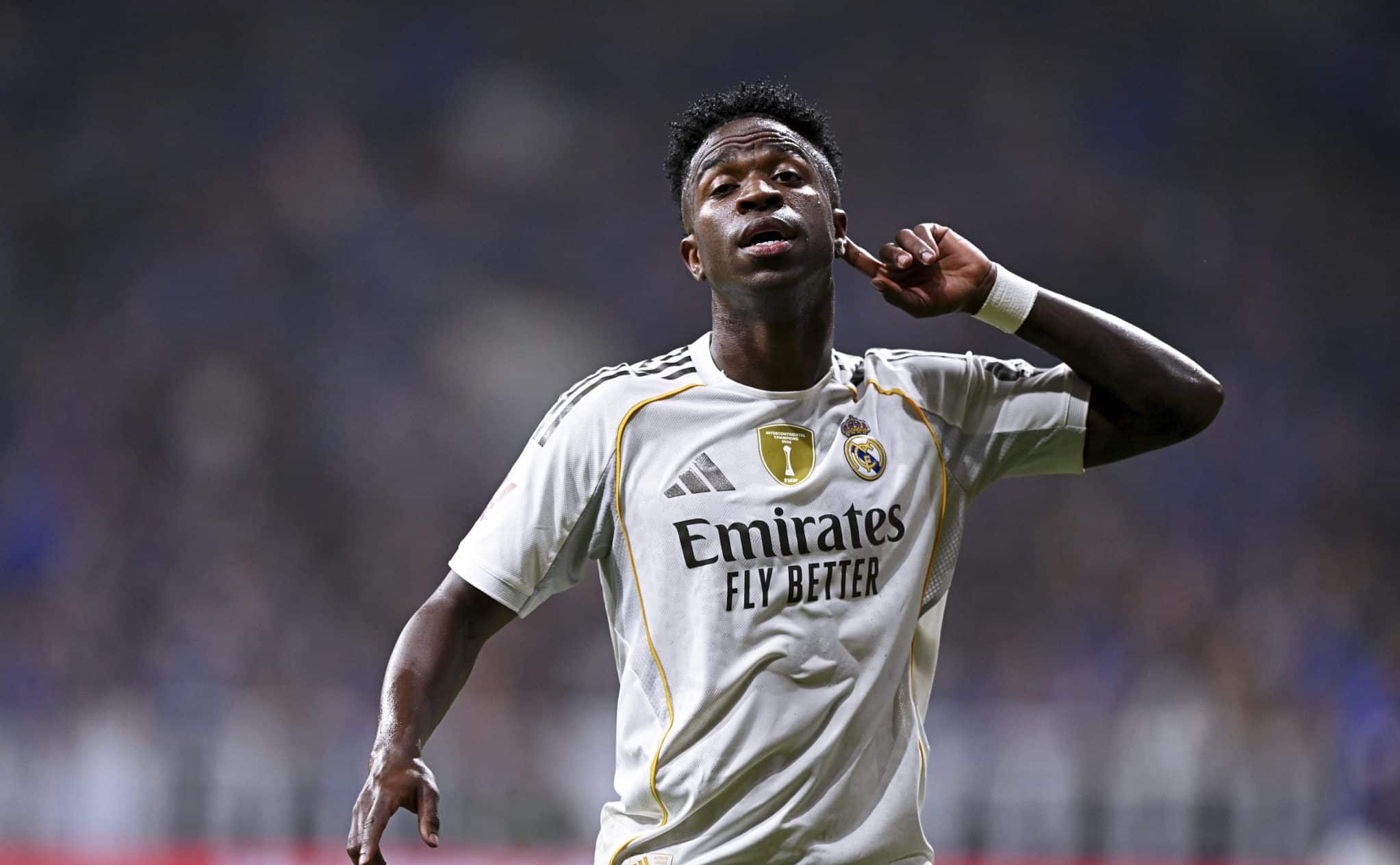 Así fue el gol de Vinicius con el Real Madrid vs Villarreal. (Getty Images)