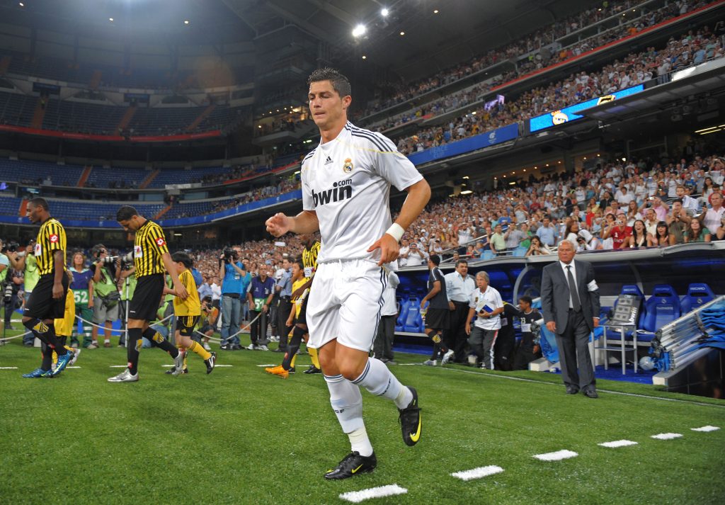 Cristiano Ronaldo y la historia con el Real Madrid