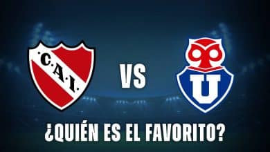 Independiente vs U de Chile cuotas favorito