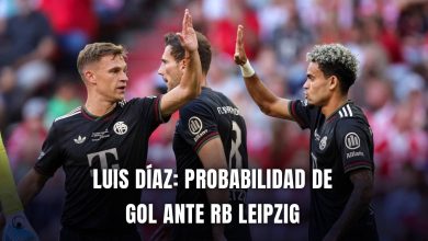Luis Díaz Bayern Munich vs RB Leipzig Bundesliga 2025 probabilidad