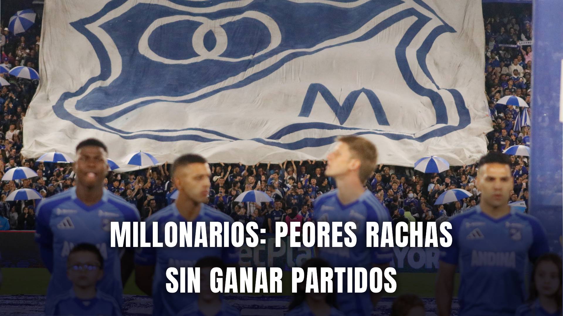 Millonarios Liga BetPlay 2025 recha negativa