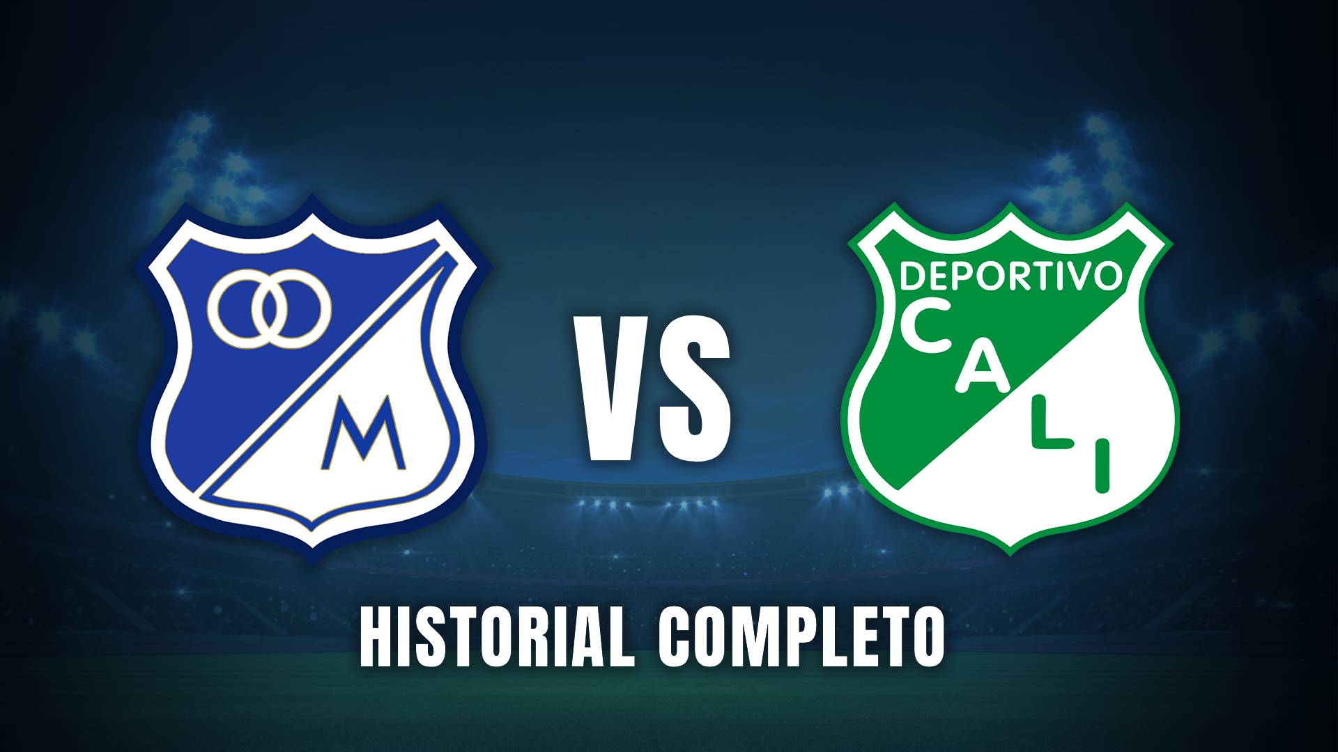 Millonarios vs Cali Liga BetPlay 2025 historial