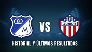 Millonarios vs Junior Liga BetPlay 2025 Historial
