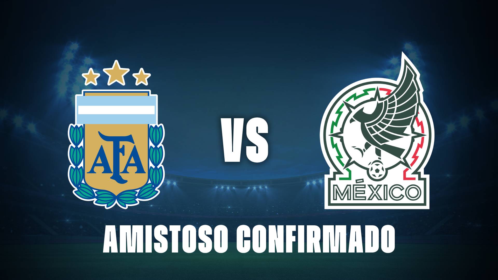Argentina vs México: amistoso confirmado con fecha y sede