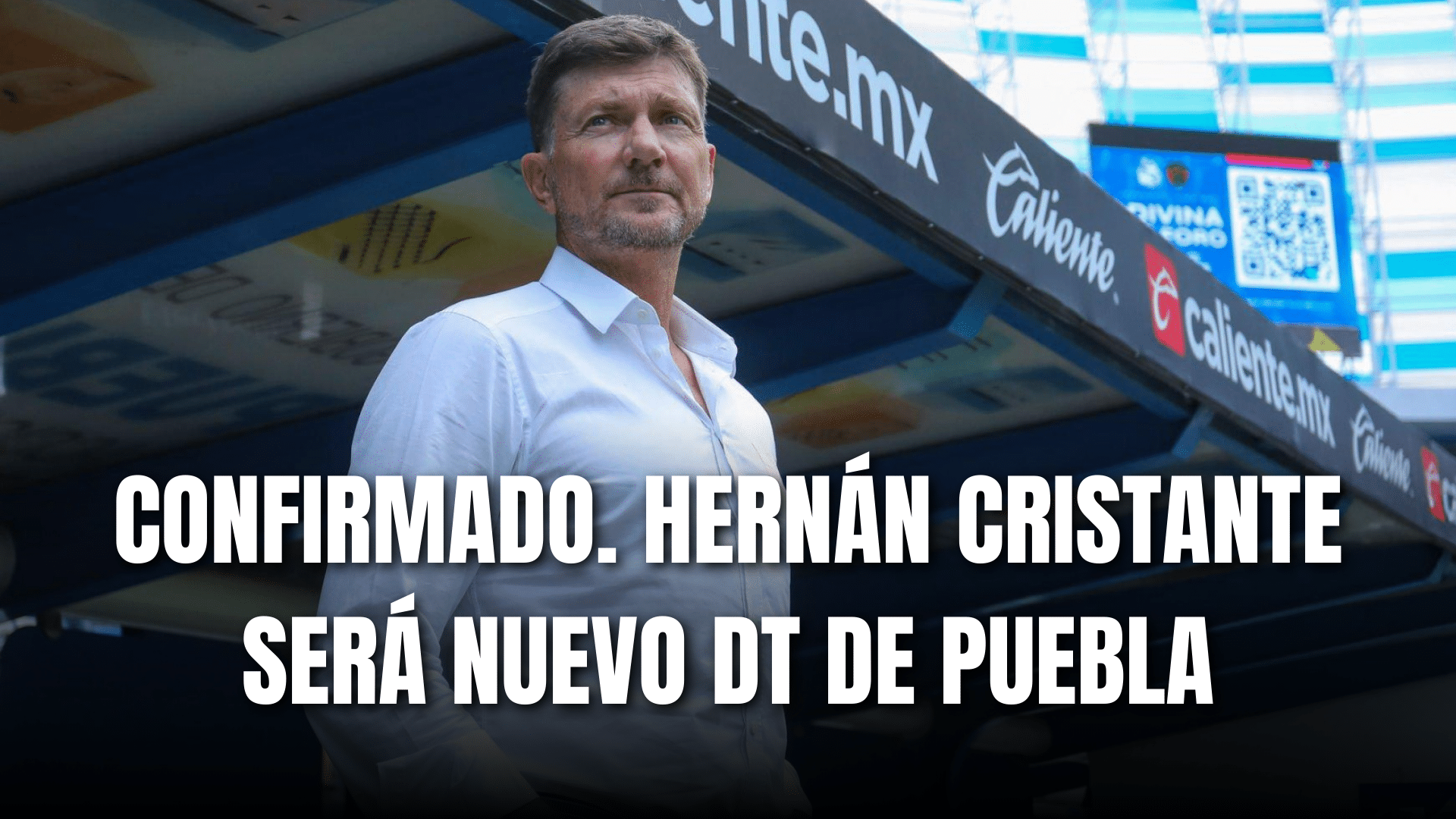 PORTADA_Confirmado Hernán Cristante será nuevo DT de Puebla