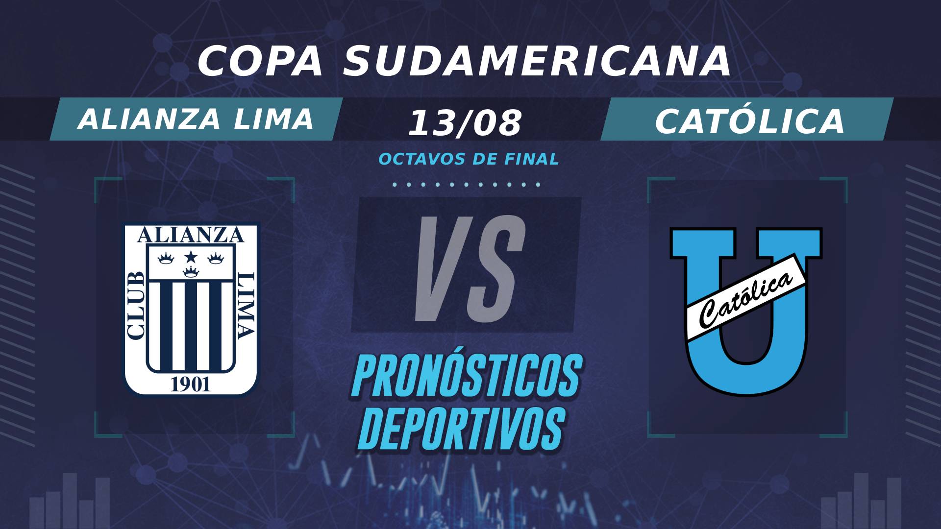 Pronósticos de Alianza Lima vs Católica: ¿Quién es el favorito en la ida de la Copa Sudamericana?