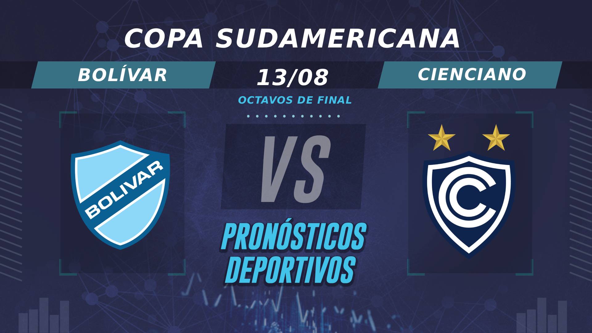 Pronósticos de Bolívar vs Cienciano: ¿Quién es el favorito en la ida de los Octavos de la Copa Sudamericana