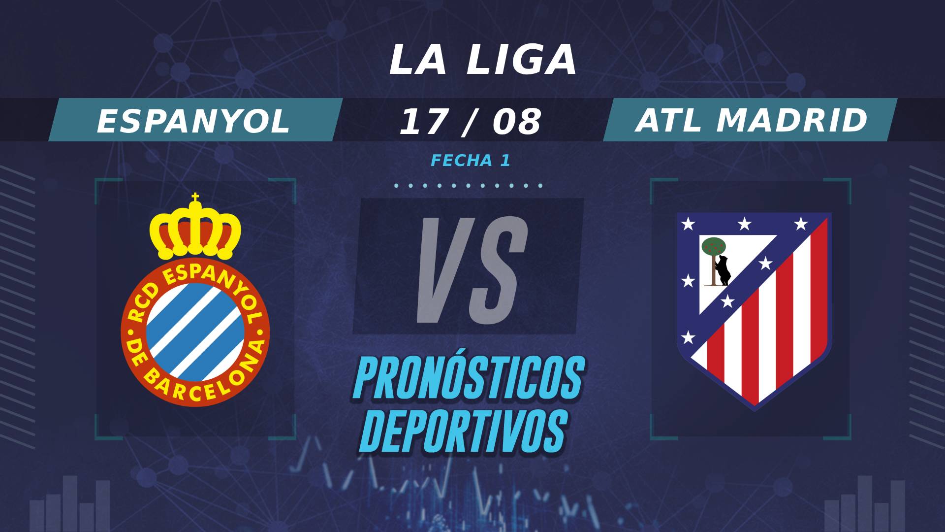 Pronósticos de Espanyol vs Atlético de Madrid: ¿Quién es el favorito en la Fecha 1 de La Liga de España?