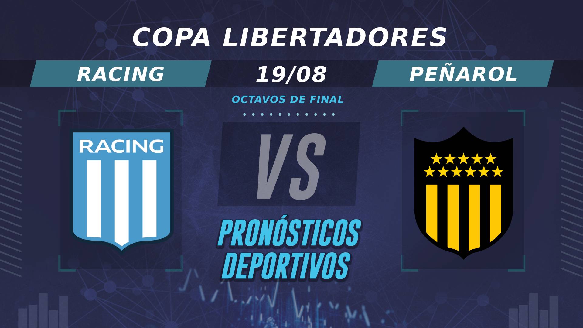 Pronósticos de Racing vs Peñarol: ¿Quién es el favorito en la vuelta de la Copa Libertadores?