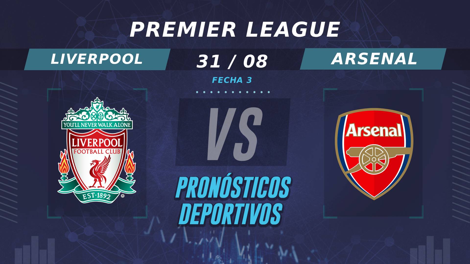 Pronósticos de Liverpool vs Arsenal: ¿Quién es el favorito en la Premier League?