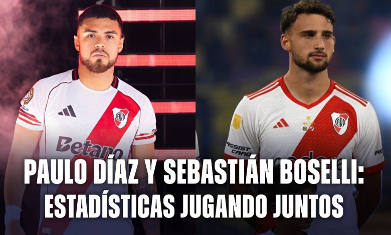River hoy: estadísticas de Paulo Díaz y Sebastián Boselli