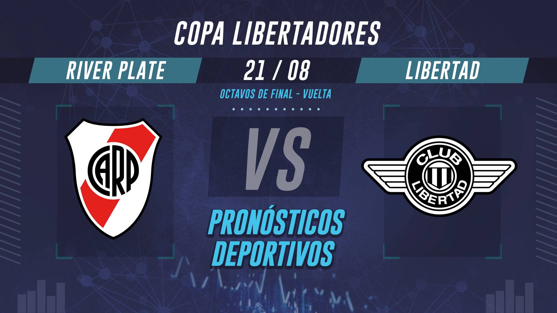 River vs Libertad pronósticos