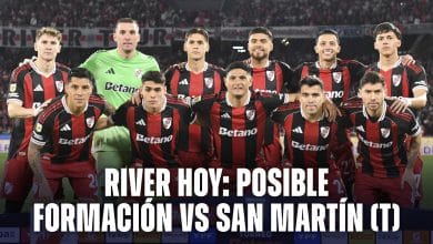 River hoy: posible formación de San Martín Tucumán