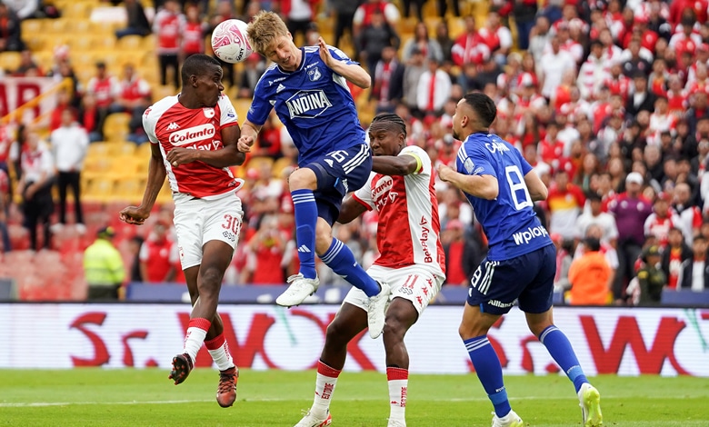 Santa Fe vs Millonarios Liga BetPlay 2025