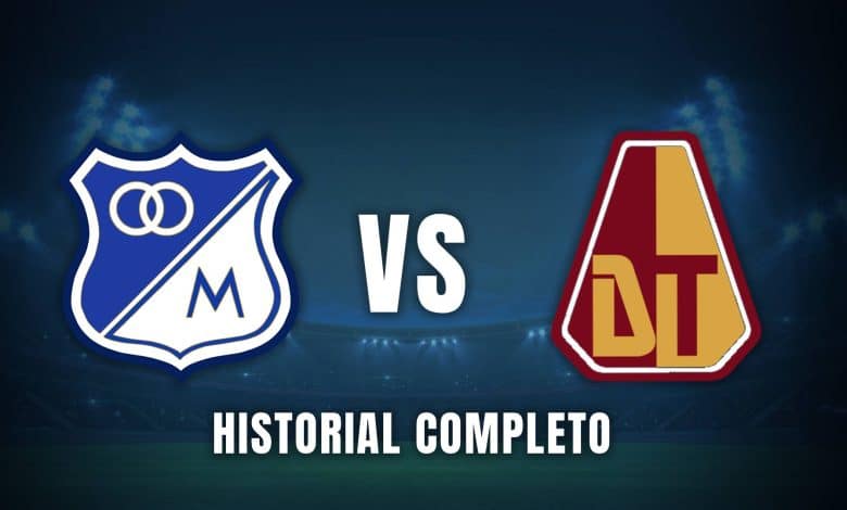 Millonarios vs Tolima Liga BetPlay 2025 historial